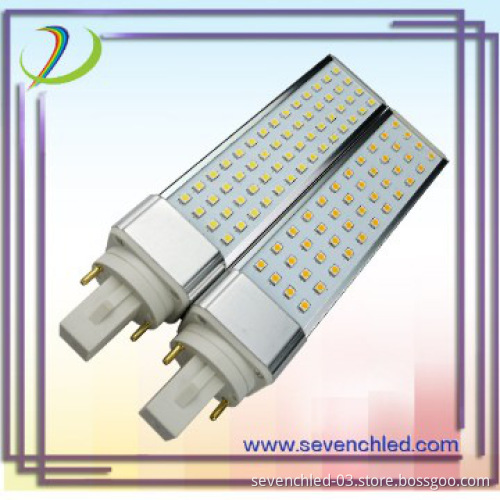 g24 led plug light Epistar smd2835 8w 760lm pf>0.95 cri>80 pl light